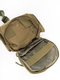 Сумка MOLLE  №723 тактическая на пояс для рыбаков и охотников мох