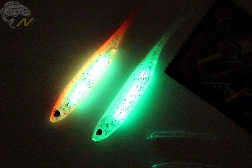 Виброхвост LJ 3D Series Makora Split Tail 3.0in (7,6 см), цвет 003, 7 шт/уп