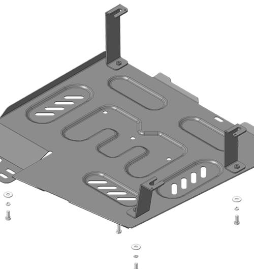 Защита стальная 2 мм Б Renault Duster; Kaptur; Arkana арт.MOTODOR.71713