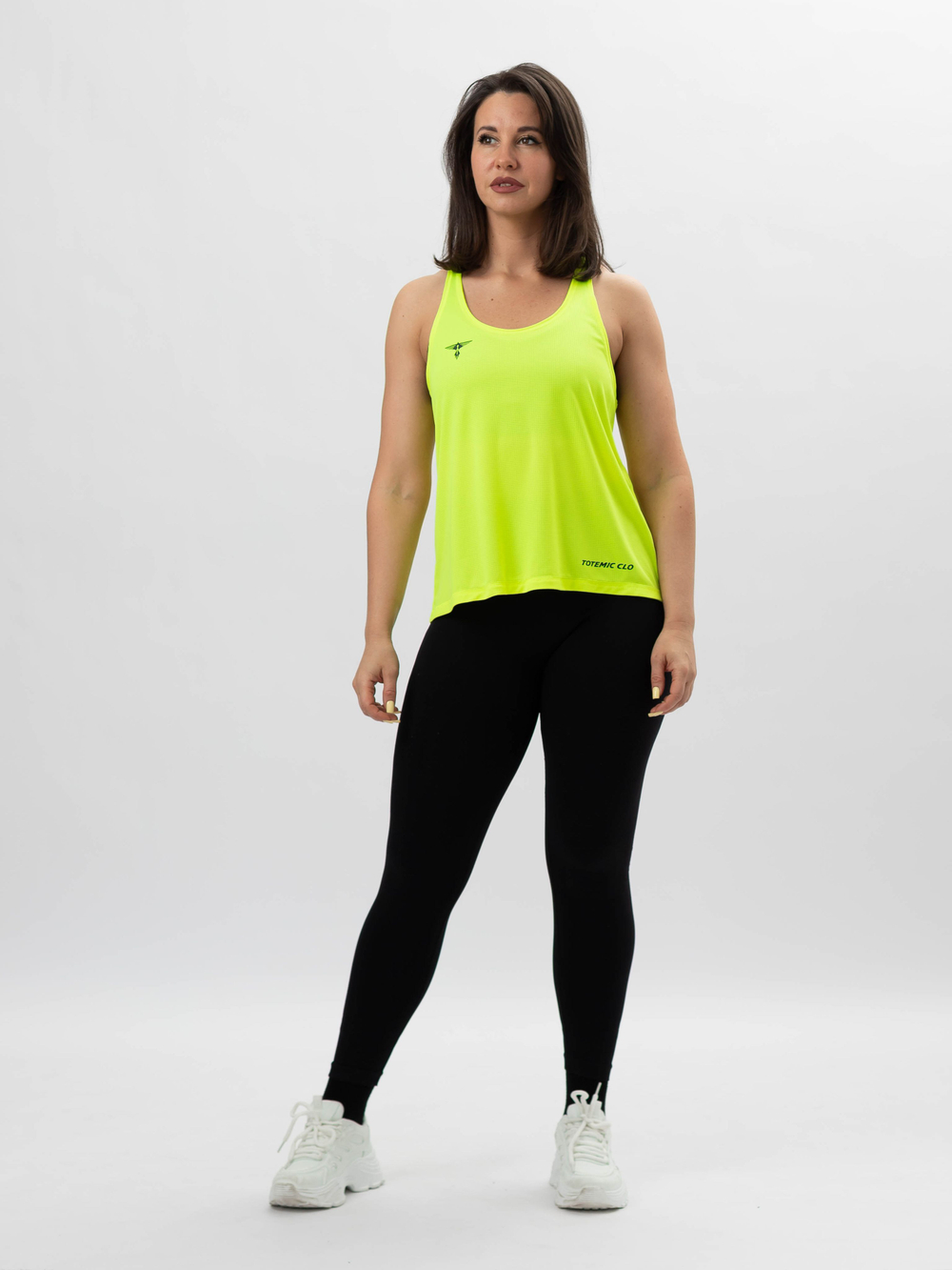 Майка женская TOTEMIC CLO, желтый неон