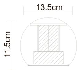 Фасадный светильник Arte Lamp