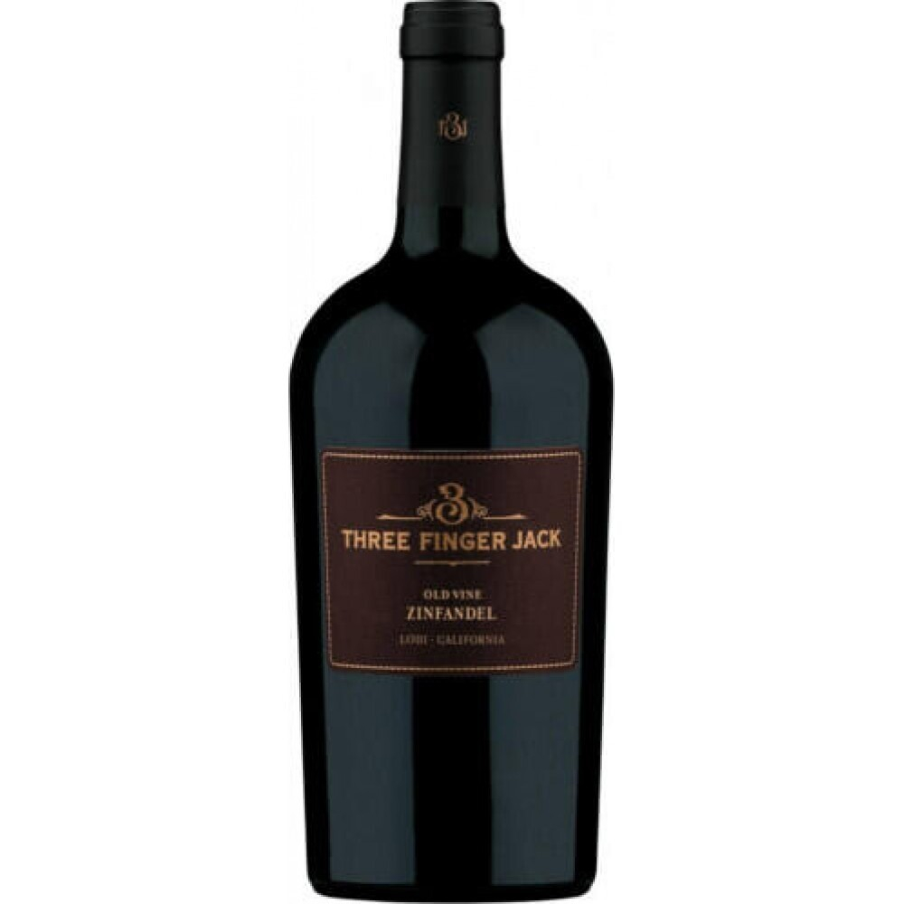“Three Finger Jack” Old Vine Zinfandel 0,75 л.