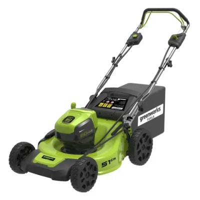 Аккумуляторная газонокосилка Greenworks GD60LM51HP 60V 60В (без АКБ и ЗУ) нож 51 см, 2502707