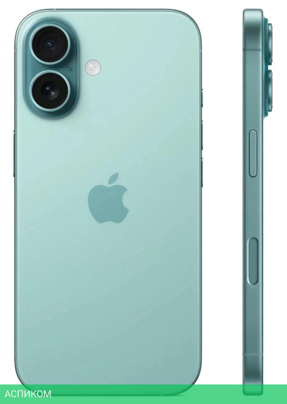 Смартфон Apple iPhone 16 128GB Teal (MYED3HN/A)