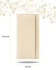 Кошелек классический молочная кожа 05051