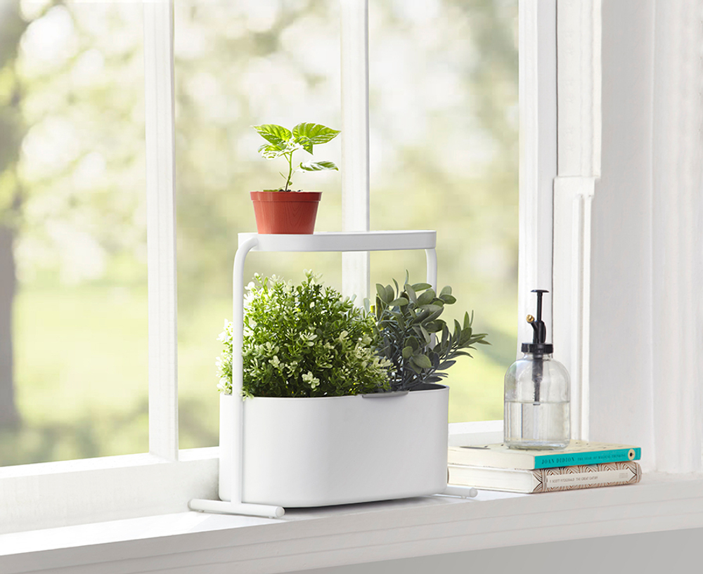 Кашпо для комнатных растений Giardino белое