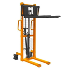 Ручной гидравлический штабелер SDJ 1016 (г/п 1 т, 1.6 м, раздвижные вилы 310-710 мм) SMART