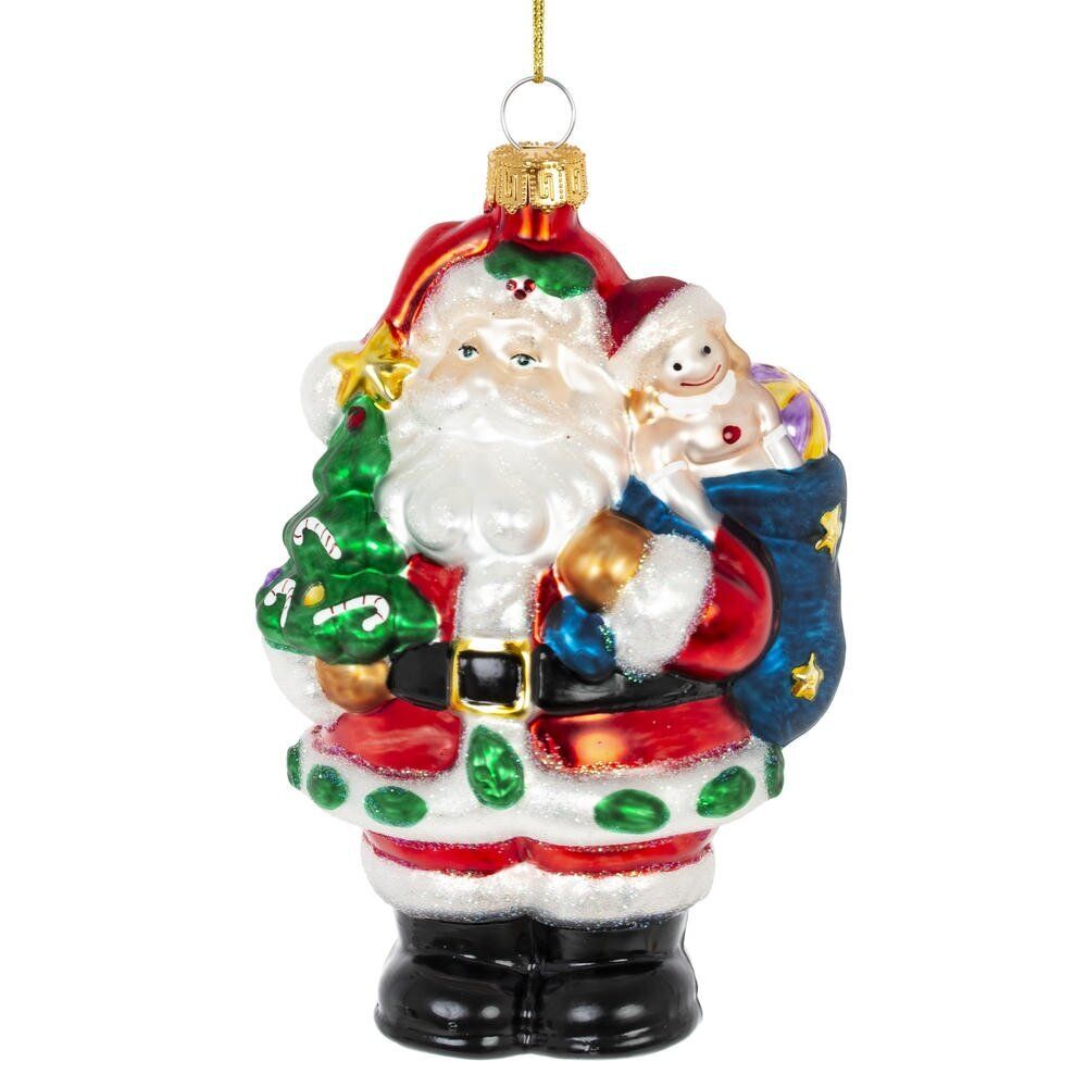 GAEM Украшение новогоднее "Дед Мороз", L8 W6,5 H14 см