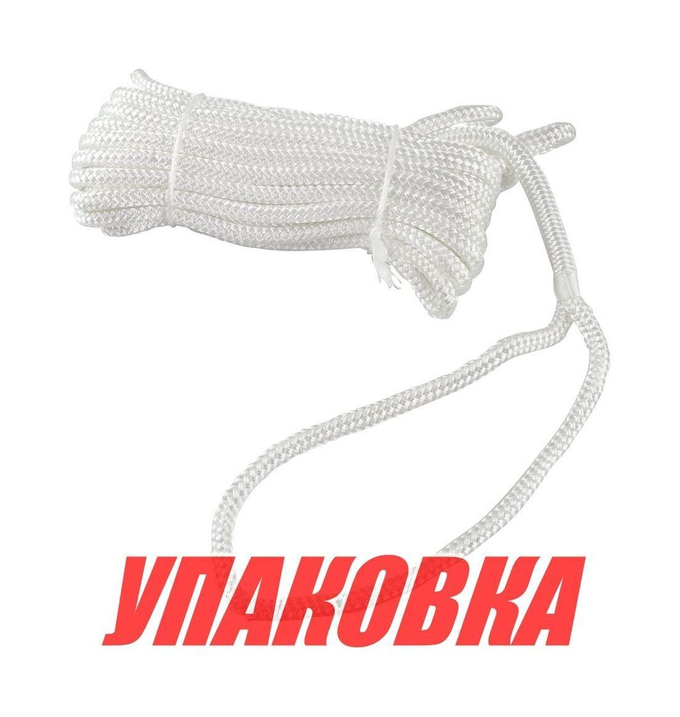 Конец швартовый d12мм, L5м, белый, Marine Rocket (упаковка из 10 шт.)