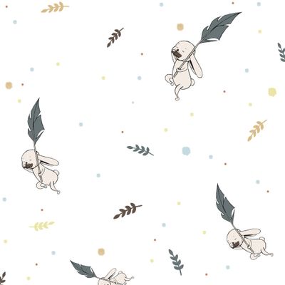 Зайка и перо