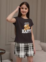 Костюм для девочки Мишель-2 Виотекс КОРИЧНЕВЫЙ