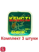 Леска монофильная для рыбалки Sneck Magnum Brown d-0