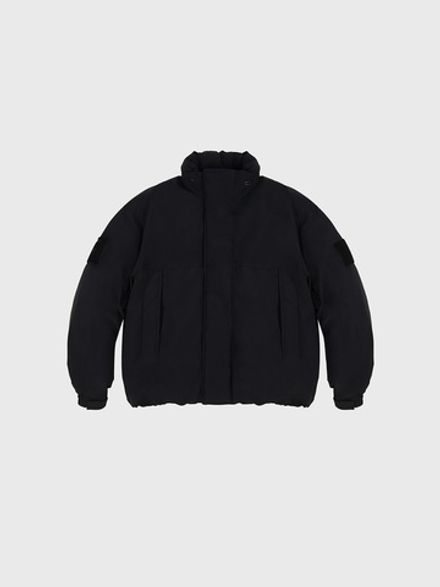 Пуховик Emporio Armani Milano Logo Nylon Jacket Black
