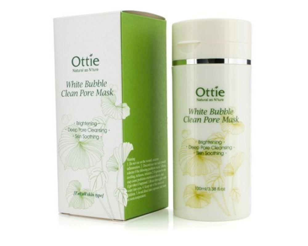 Ottie White Bubble Clean Pore Mask кислородная маска для очищения пор