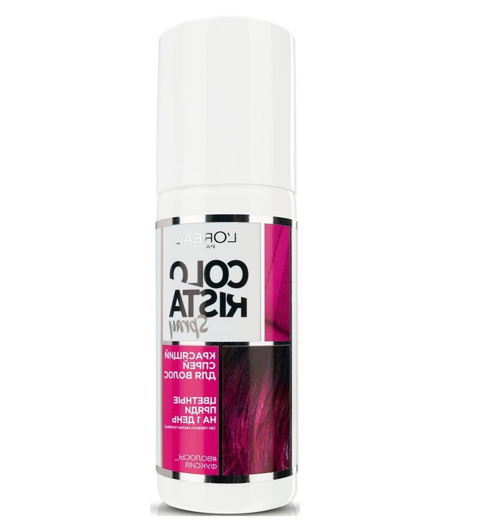 L'Oreal Paris Спрей для волос Colorista Spray, красящий, Фуксия, 75 мл