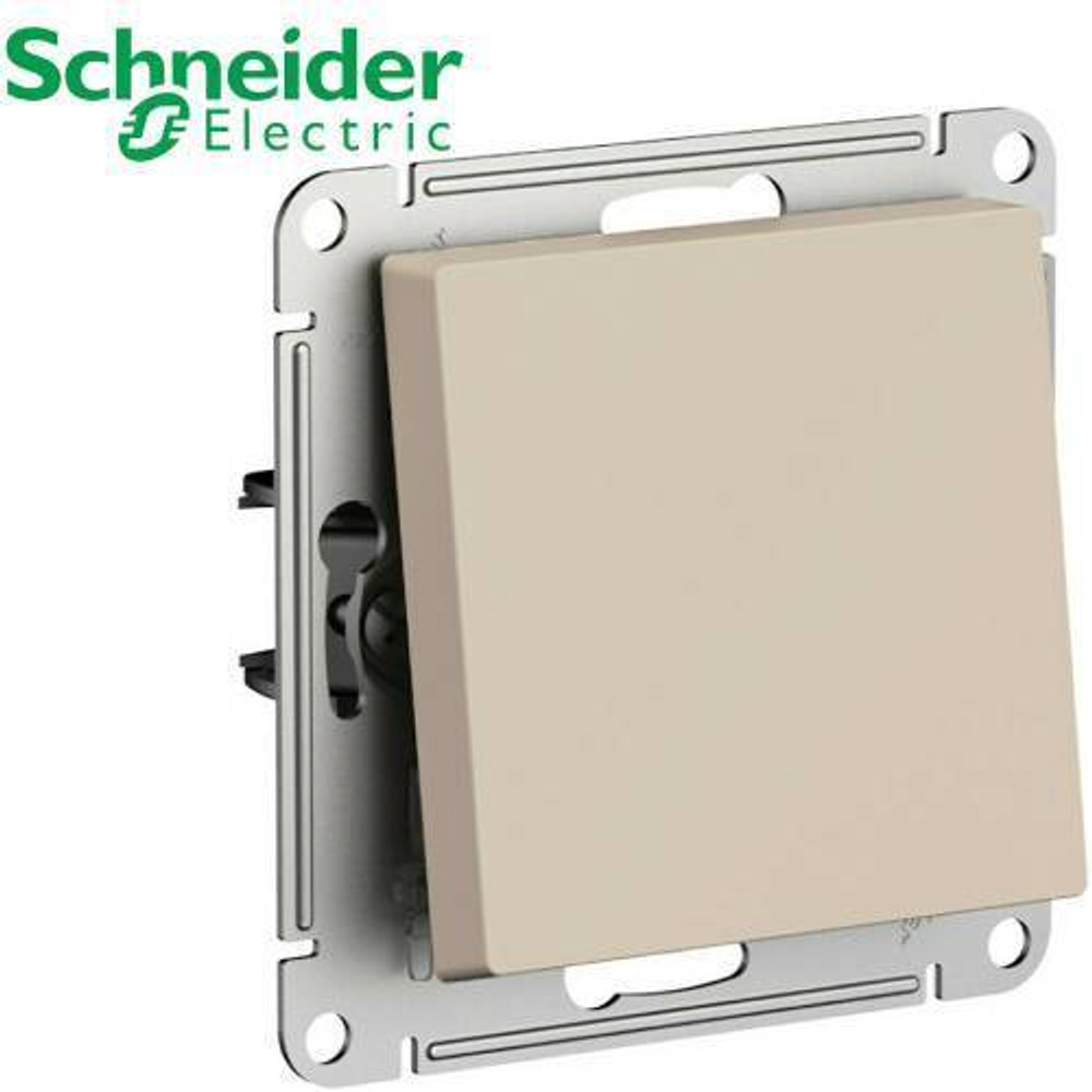 Переключатель 1-кл перекрестный (песочный) AtlasDesign Schneider ATN001271