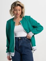 Бомбер Аланис (изумрудный) Б15407-7М LT Collection