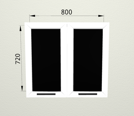 Монс АВ80 белый