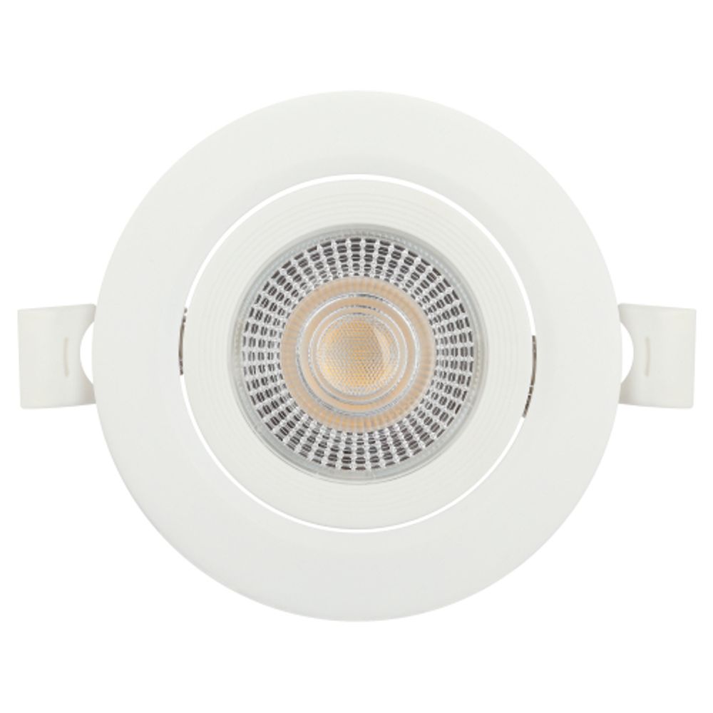 Светильник светодиодный встраиваемый ЭРА KL LED 25A-5 4K WH 5Вт 4000К круглый поворотный белый | Встраиваемые LED светильники