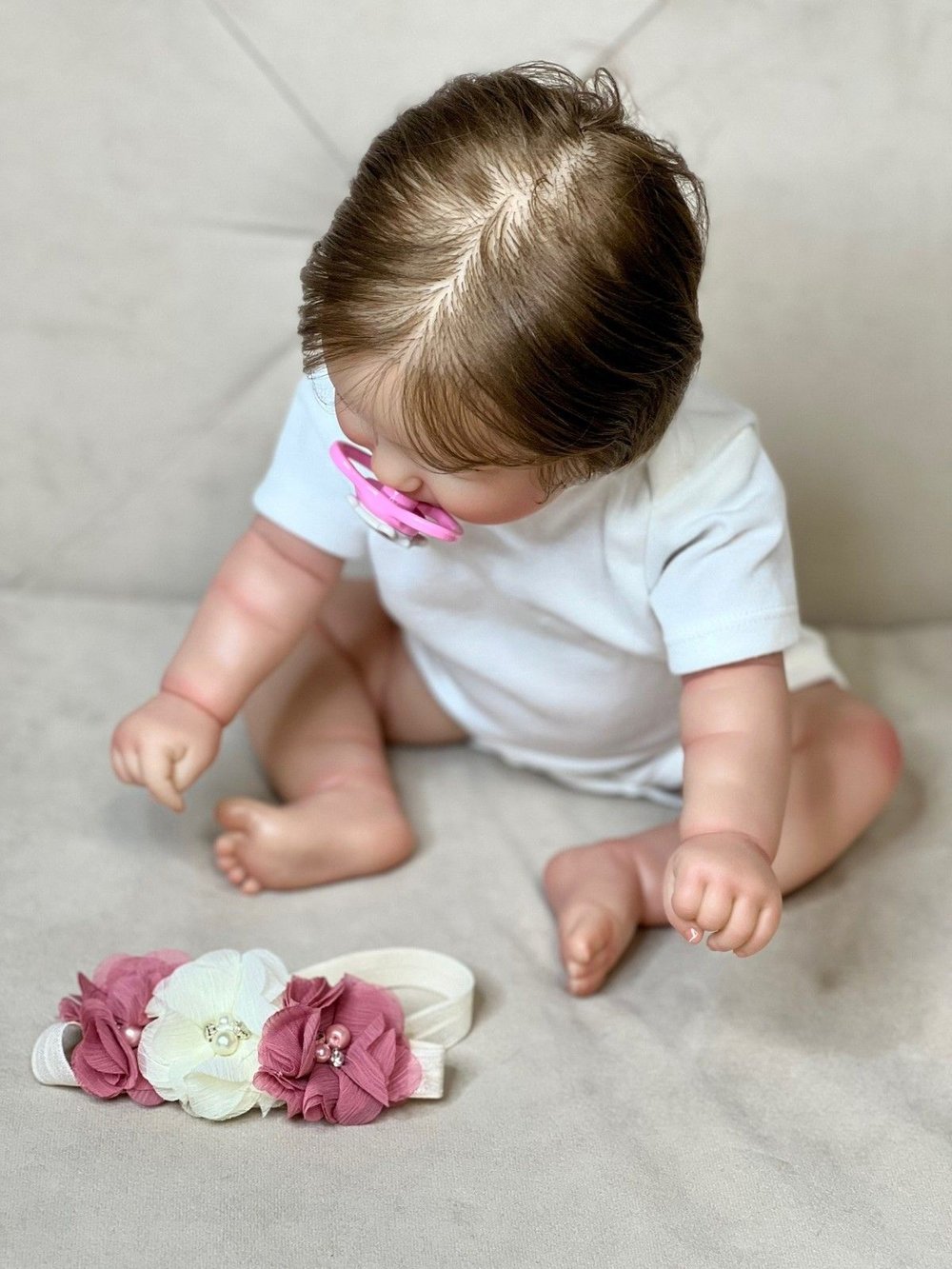 Кукла Реборн виниловая 50см в пакете (FA-086)