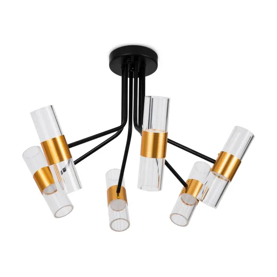 Люстра FR6038CL-L60B Миа 50 Вт LED Freya fr6038cl-l60b