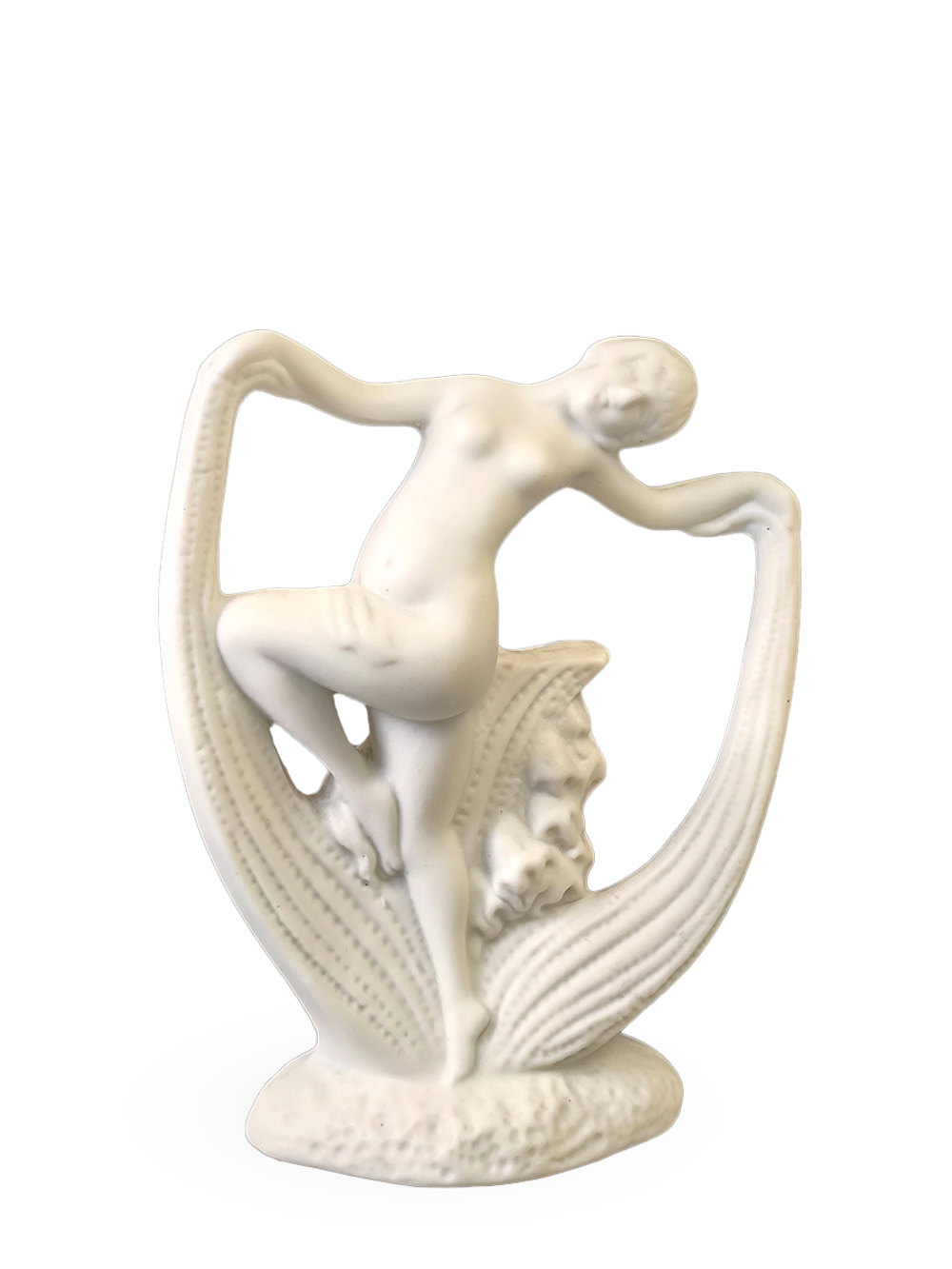 Статуэтка (вазочка) "Девушка вазочка"