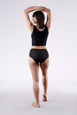 Трусики-слипы Avia с высокой линией талии (Размер: XL) (Цвет: черный)