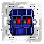 Механизм розетки акустической 4-местной, S70