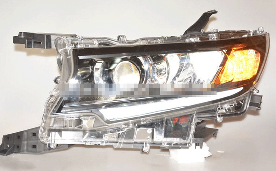 Передние фары Тойота Ленд Крузер Прадо 150 2017-2021 V10 Type [Комплект Л+П; Светодиодные; яркие ходовые огни]