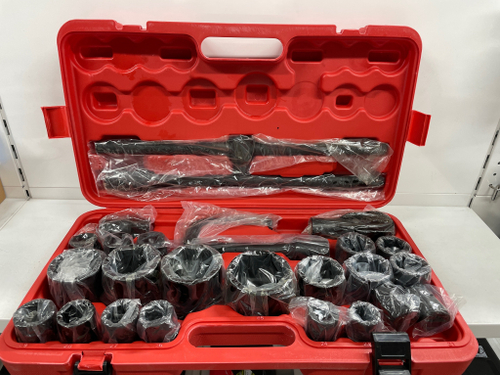 Набор торцевых головок, 26 предметов, квадрат, 3/4"–1", головки 21 - 65 мм. (TG) 17.5кг 55x30x10