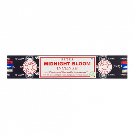 SATYA Midnight Bloom Incense Благовоние Полуночный Цветок 15г