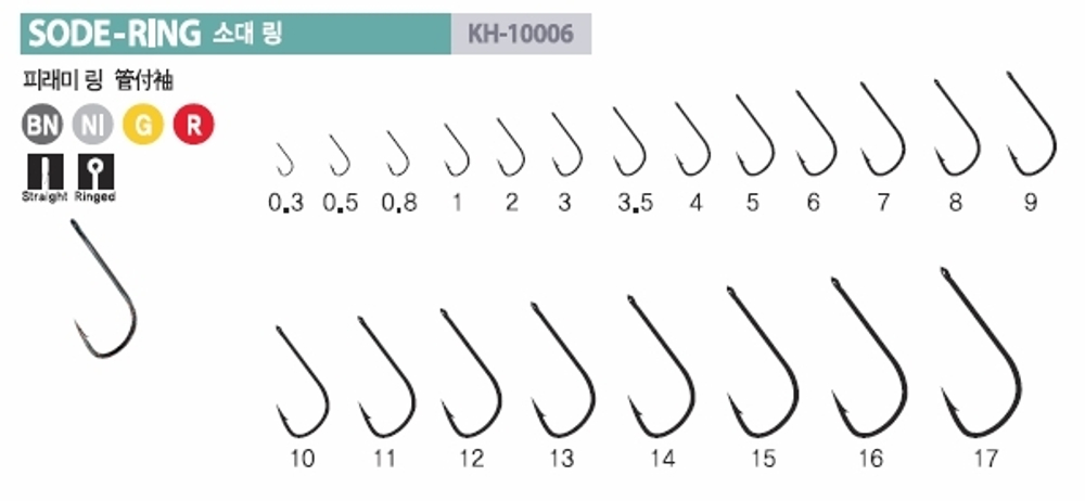 Крючок Kumho SODE-Ring (100 шт/уп)