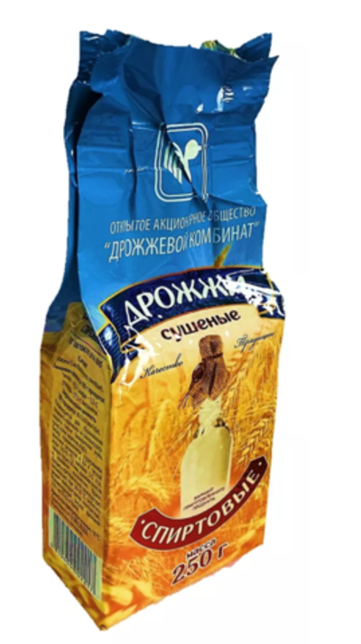 Спиртовые дрожжи Дрожжевой комбинат (Беларусь), 250г