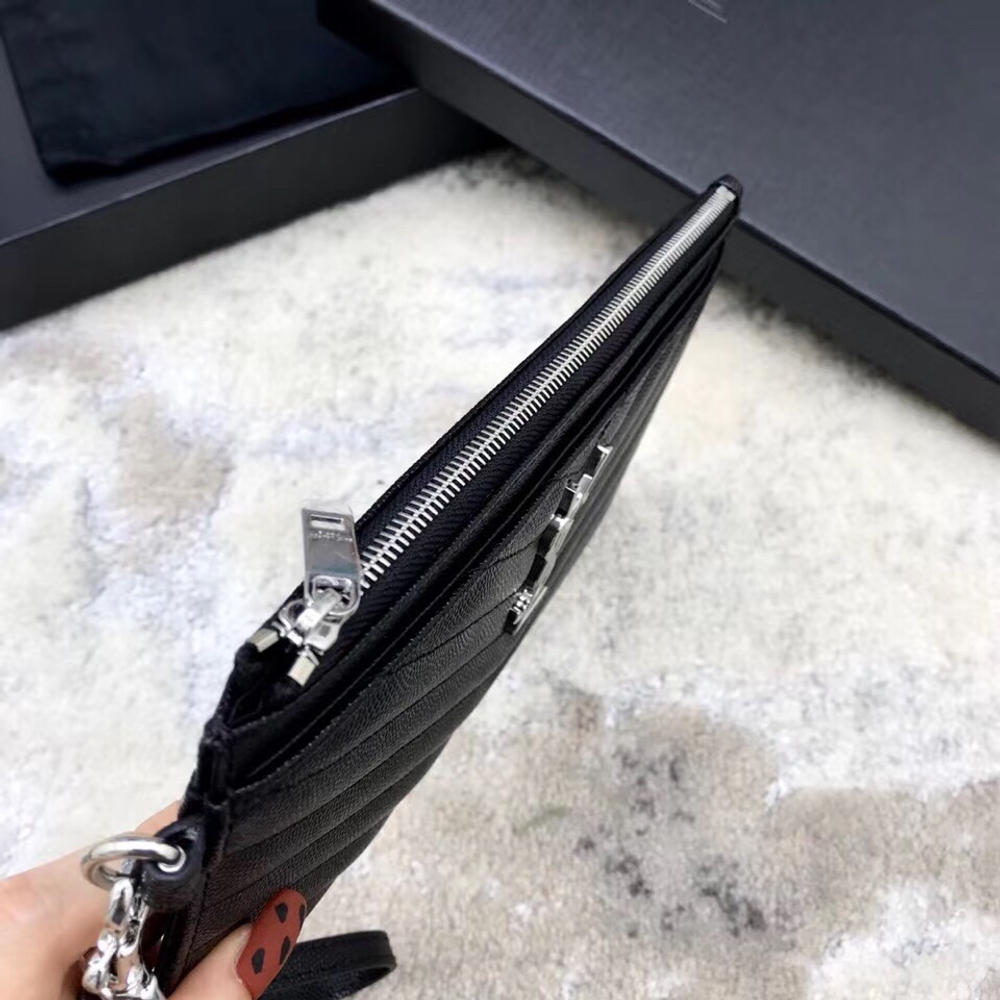 Saint Laurent Large Zipped Pouch