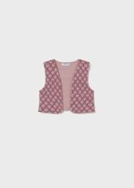 блузка с жилеткой и брюками