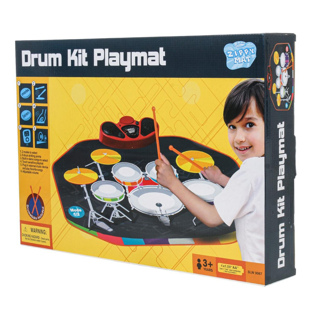 Коврик музыкальный "Барабаны" коробка SLW9987