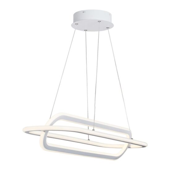 359172 OVER NT23 316 белый Светильник подвесной диммируемый, в комплекте пульт ДУ IP20 LED 4000К 116W 220V ONDO