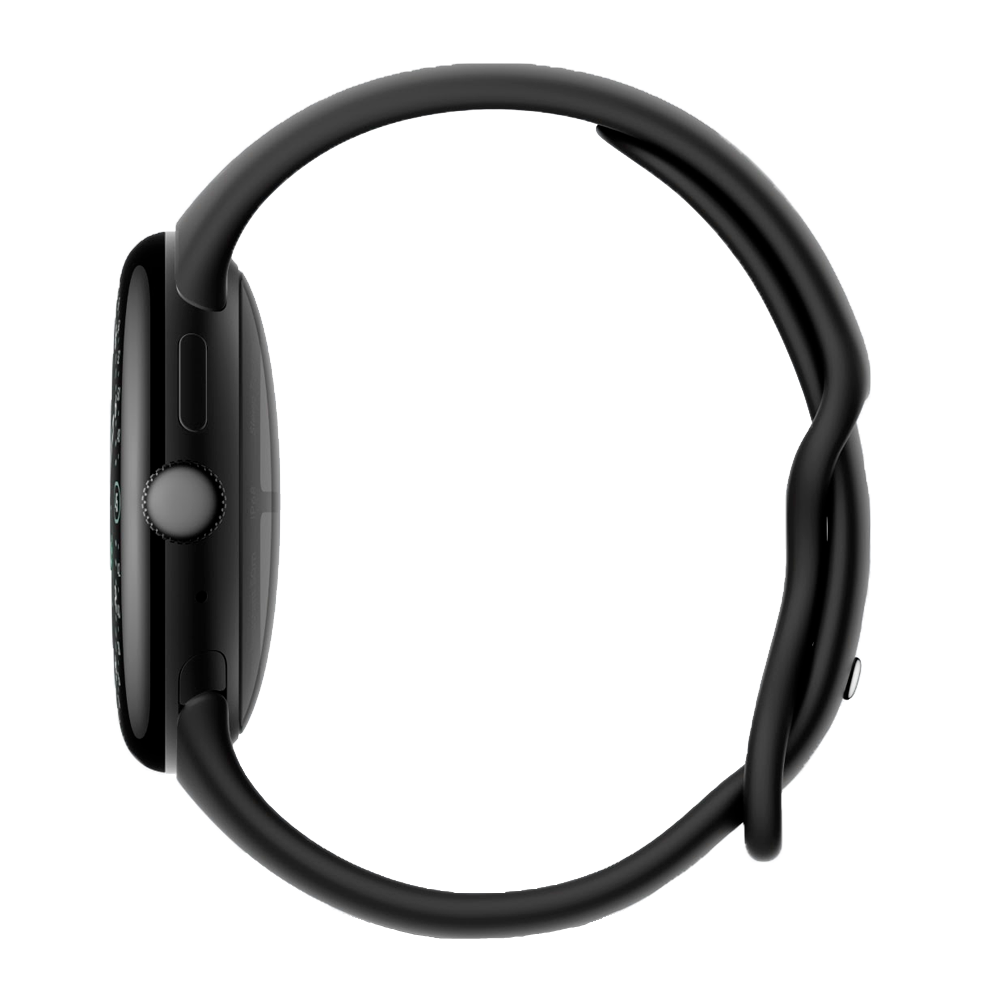 Умные часы Google Pixel Watch 4 Wi-Fi, 45mm, Matte Black/Obsidian (Черный)