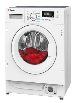 Встраиваемая стиральная машина Hansa WHE14018BI