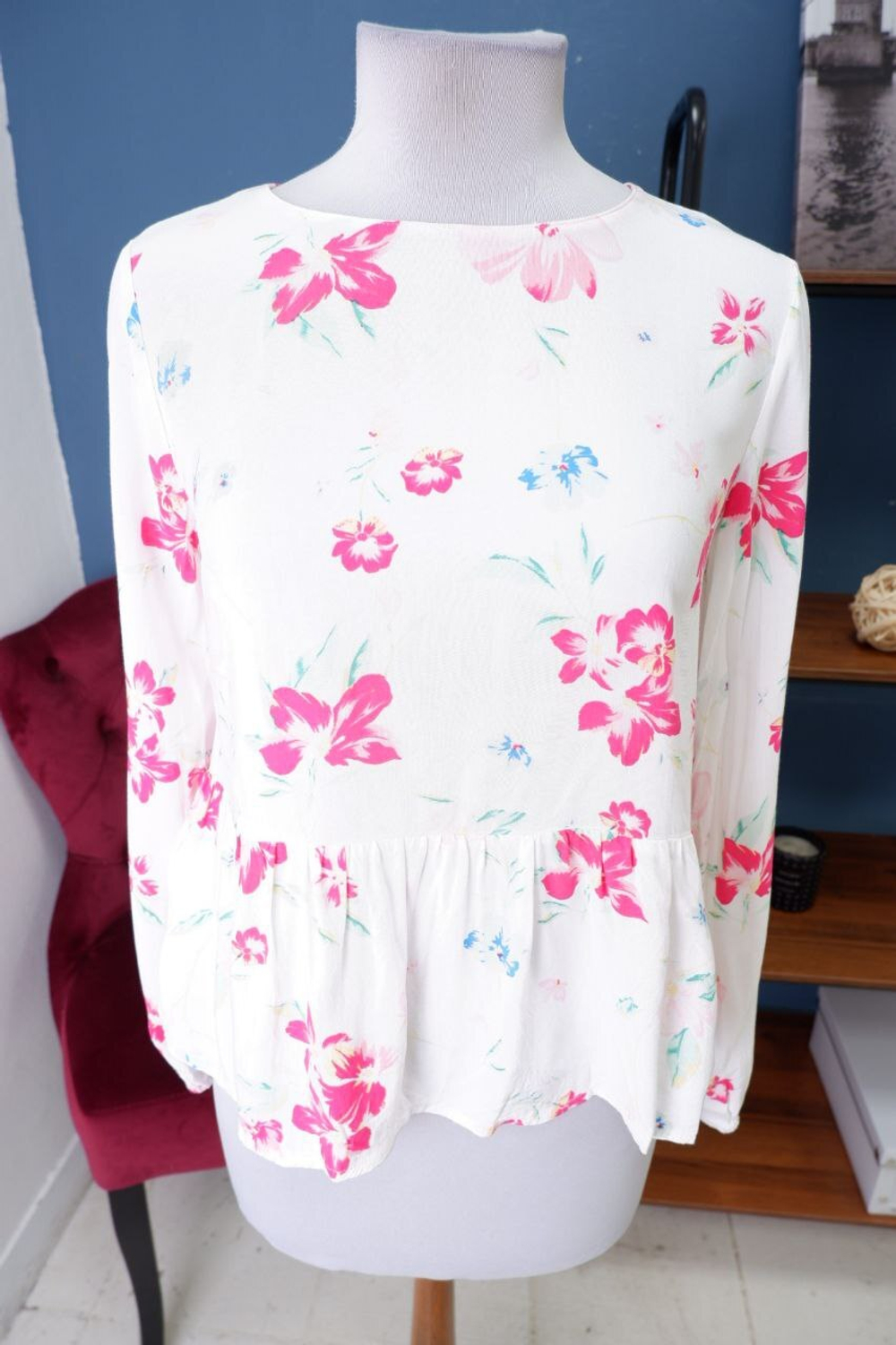 Блузка Befree с принтом 46 размер