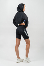 Кофта DESIGNER CROPPED HOODIE GYM TIME 259 Черная