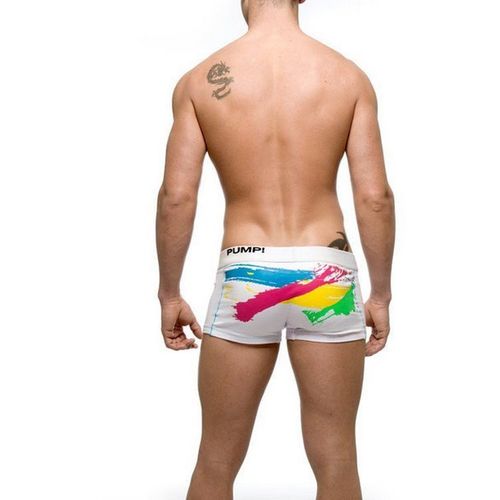 Мужские трусы боксеры белые PUMP! Fresh