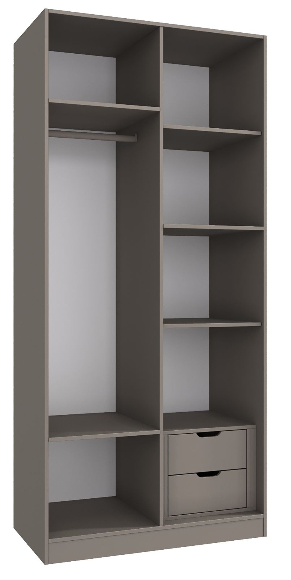 Шкаф для одежды, шкаф, c ящиками Даллас S80-695К2