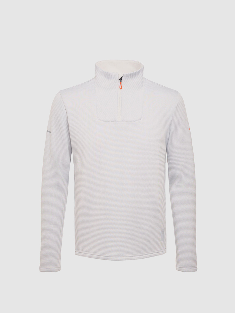Зимняя беговая рубашка GRI Лонг 5.0 мужская светло-серая
