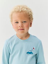 Лонгслив "Аква" с принтом