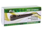 Микрофон RITMIX-130 Суперлёгкий вокальный, динамического типа. Пластиковый корпус. Шнур 3м