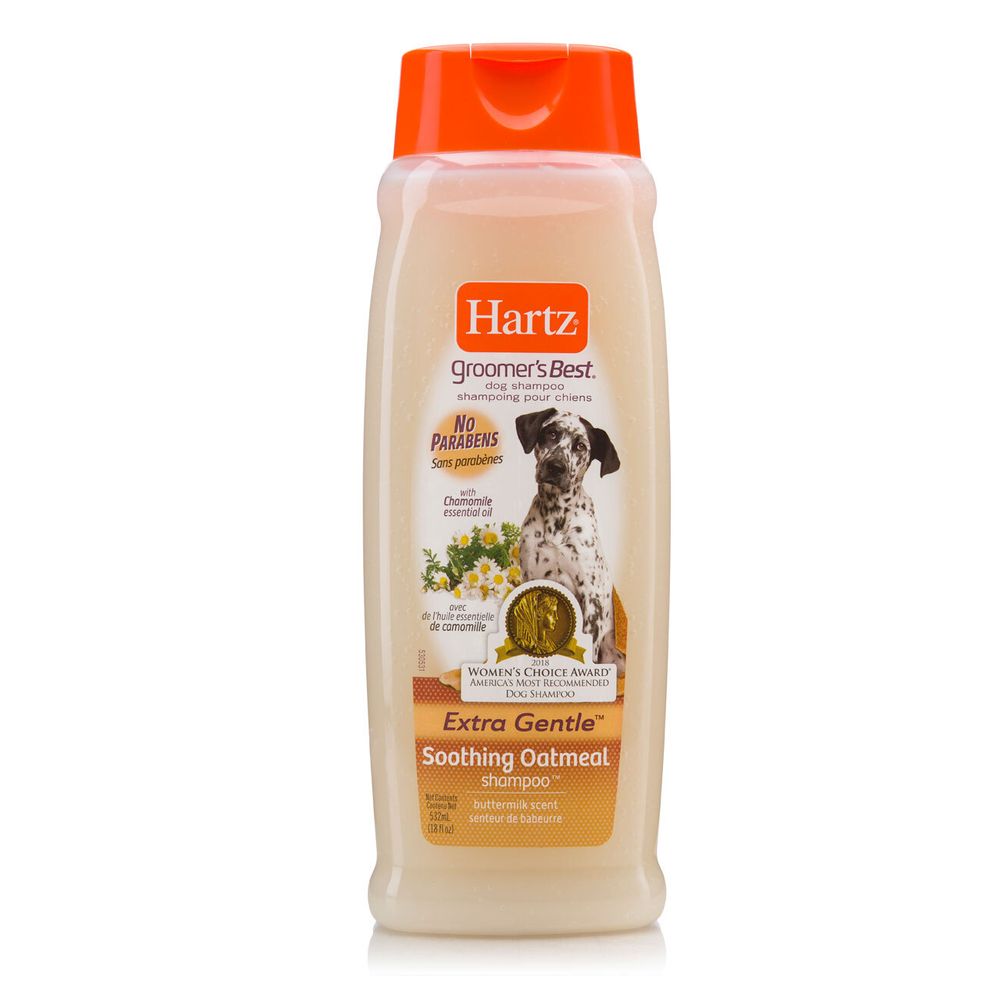 Шампунь Hartz с овсом, для собак Groomer&#39;s Best Oatmeal Shampoo for Dogs 532 мл