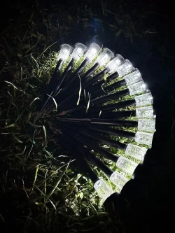 Уличные светильники на солнечных батареях садовые/ 10 шт