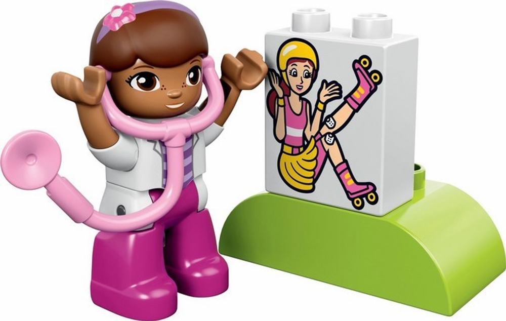 LEGO Duplo: Скорая помощь Доктора Плюшевой 10605 — Doc McStuffins Rosie the Ambulance — Лего Дупло