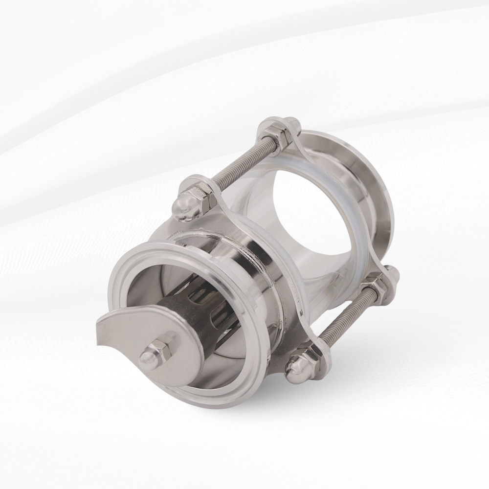 Колпачковая колонна нержавеющая, один уровень, кламп 2 дюйма